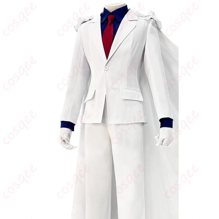 名探偵コナン 怪盗キッドの紳士怪盗スタイルを楽しむコスプレ衣装 - 3枚目の画像