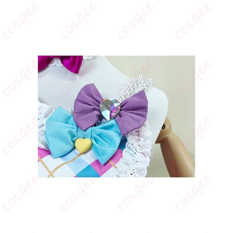 アイカツスターズ 虹野ゆめのキラめくドレス衣装で、写真映えと可憐さを両立 - 3枚目の画像