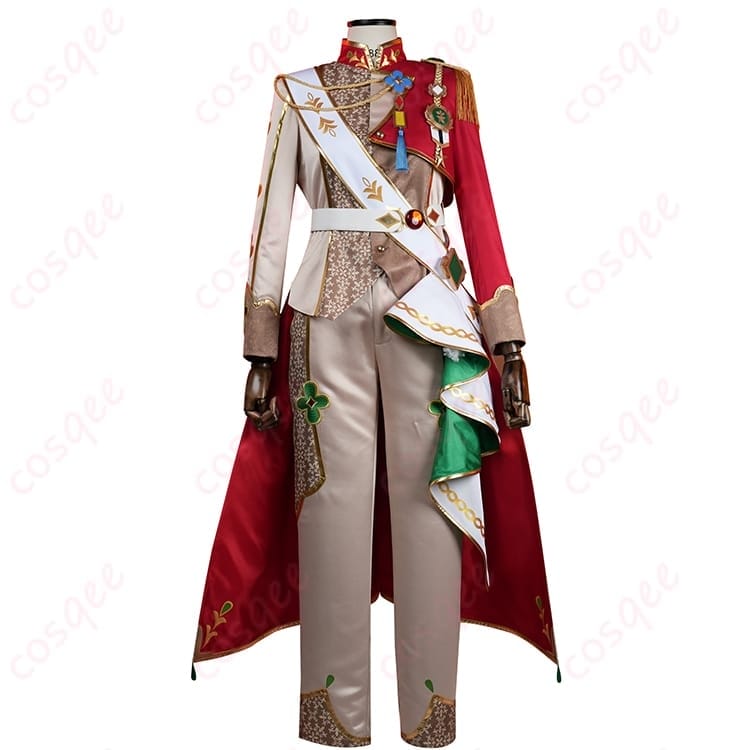 あんさんぶるスターズ！！ 三毛縞斑 bud SCR コスプレ衣装 和風ミリタリー映えの端正セット - 1枚目の画像