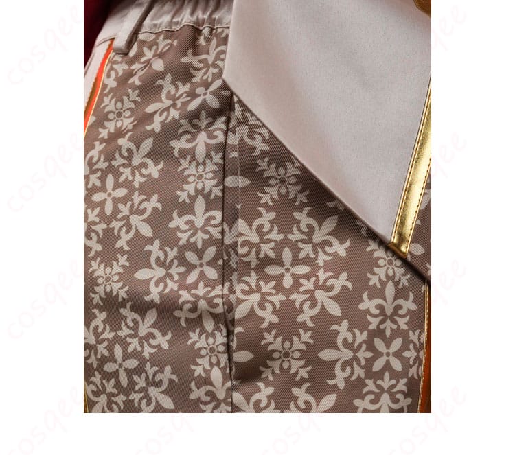 三毛縞斑 コスプレ衣装 パンツのデザイン、細部まで忠実に再現