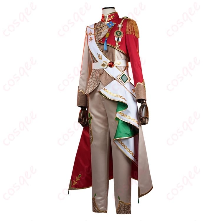 あんさんぶるスターズ！！ 三毛縞斑 bud SCR コスプレ衣装 和風ミリタリー映えの端正セット - 2枚目の画像