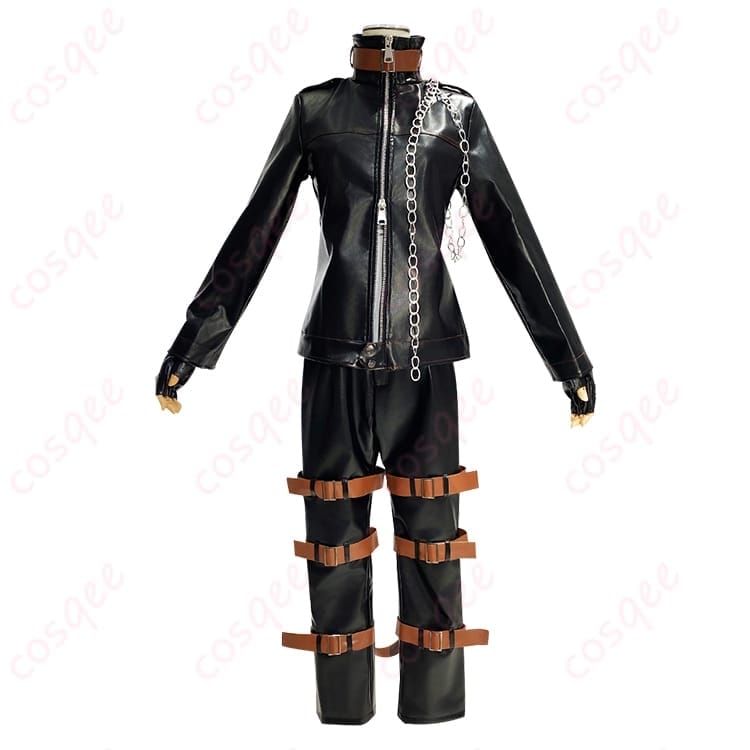 中二病でも恋がしたい 富樫勇太 ダークフレイムマスター風コスプレ｜黒が冴える映え装飾と動きやすさ - 1枚目の画像