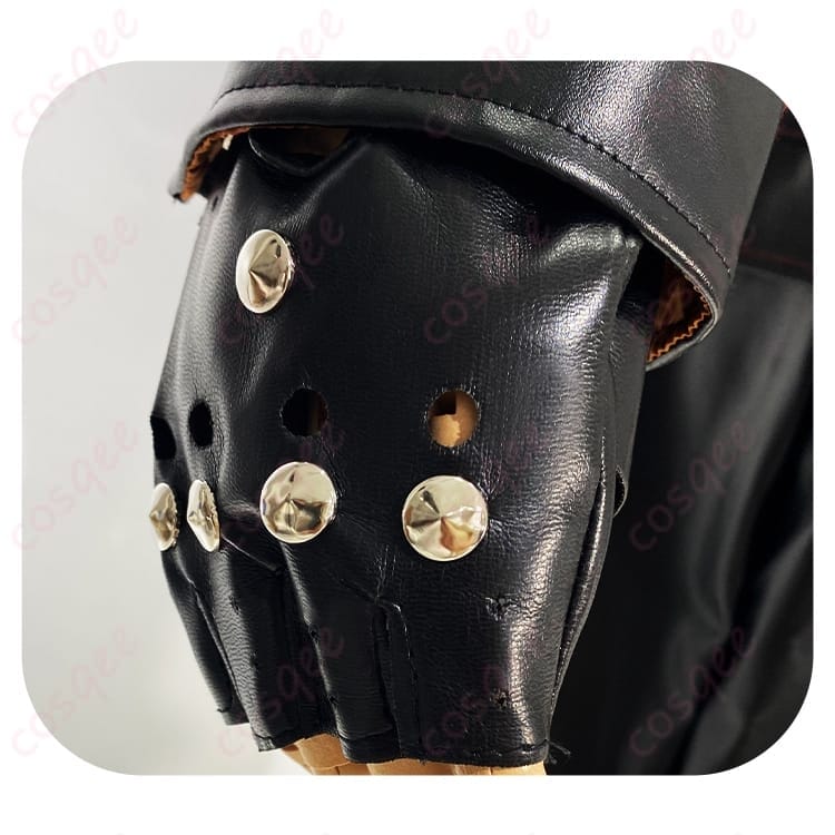 中二病でも恋がしたい 富樫勇太 ダークフレイムマスター風コスプレ｜黒が冴える映え装飾と動きやすさ - 6枚目の画像