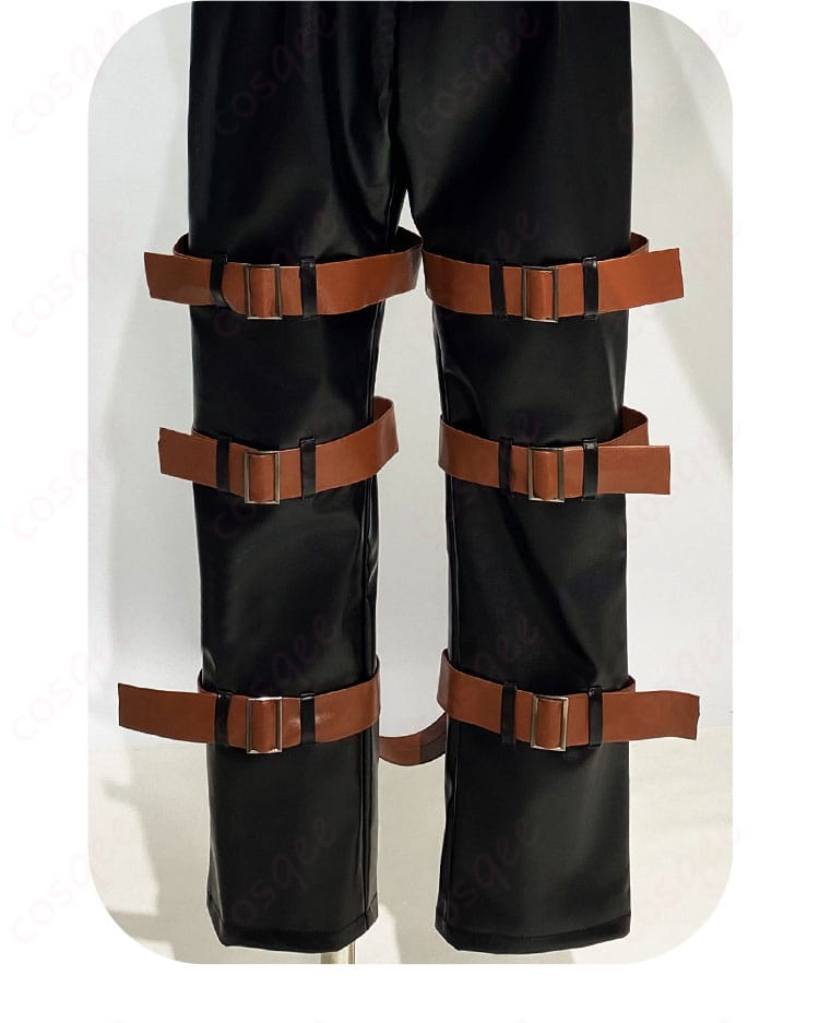 パンツ脚部装飾のディテール画像 - ダークフレイムマスター コスプレ衣装 パンツ脚部装飾
