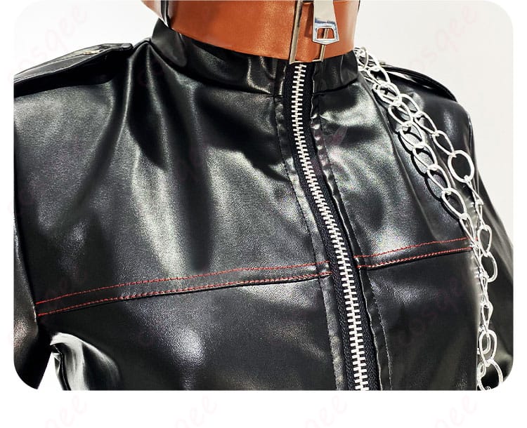 服装胸前ディテール画像 - 富樫勇太 コスプレ衣装 胸前ディテール