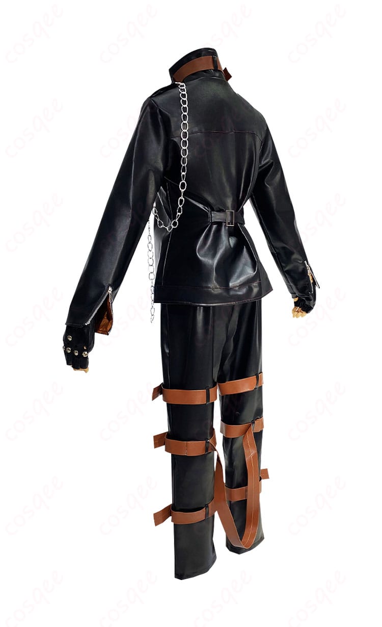 服装側背面画像 - ダークフレイムマスター コスプレ衣装 背面ディテール