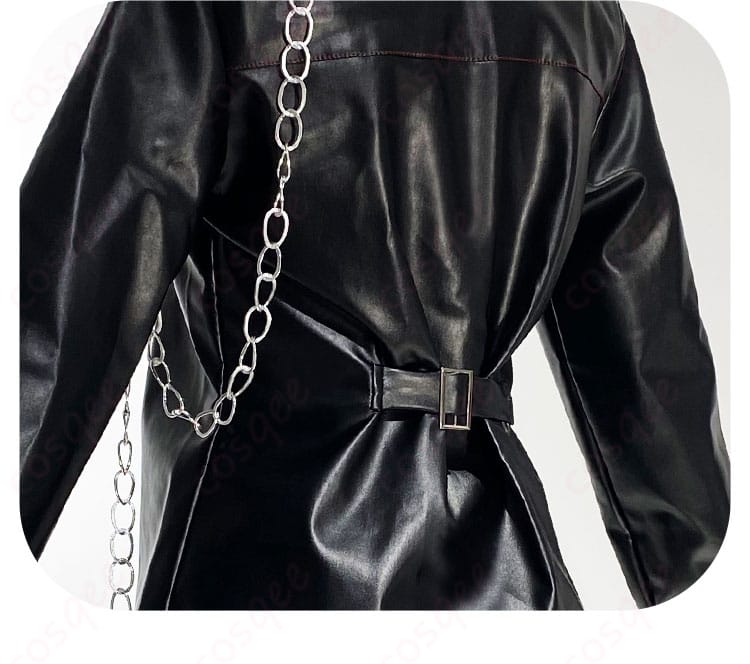 服装背面装飾のディテール画像 - 富樫勇太 コスプレ衣装 背面装飾