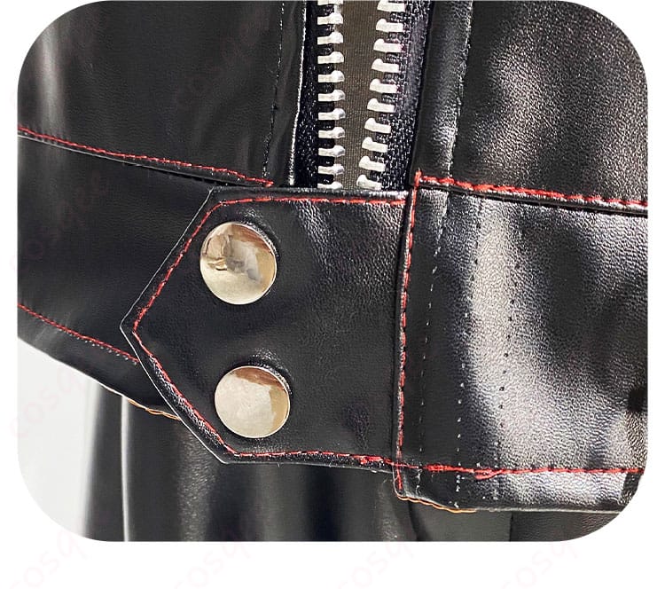 衣摆と衣扣装飾ディテール画像 - ダークフレイムマスター コスプレ衣装 衣摆と衣扣ディテール