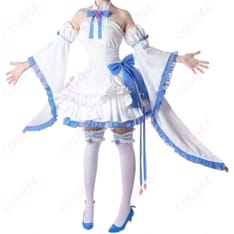 レム グラスエディションの清楚オフショルドレス｜写真映えと着やすさを両立するコスプレ衣装 - 3枚目の画像（サムネイル）