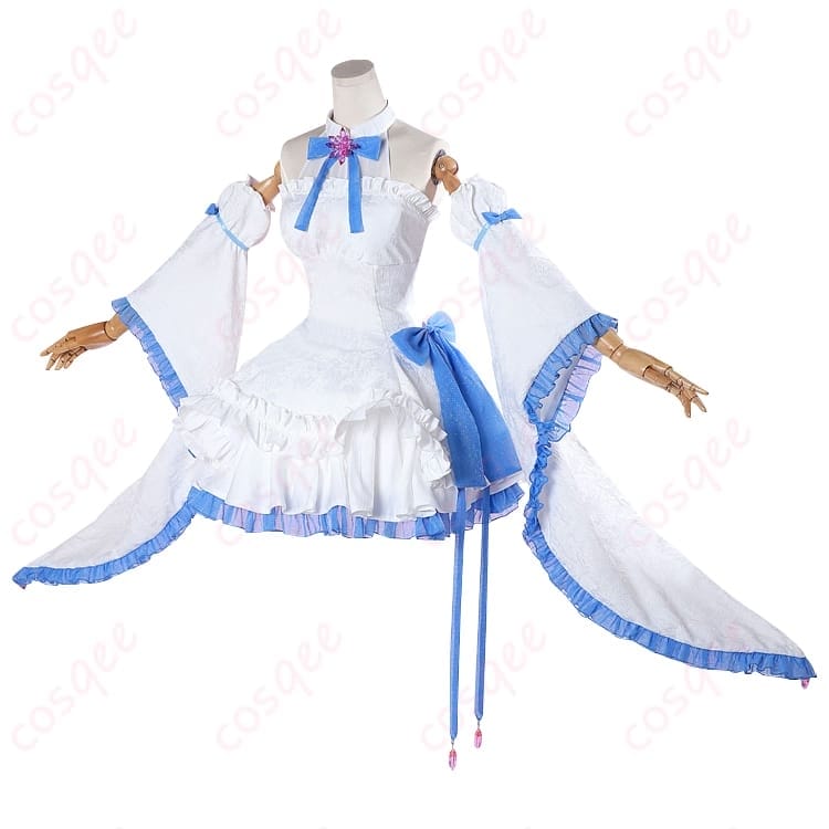 レム グラスエディションの清楚オフショルドレス｜写真映えと着やすさを両立するコスプレ衣装 - 1枚目の画像