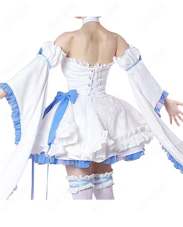 Re:ゼロ レム コスプレ衣装 背面写真