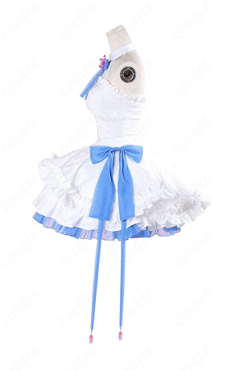 レム コスプレ衣装 左側の装飾ディテール