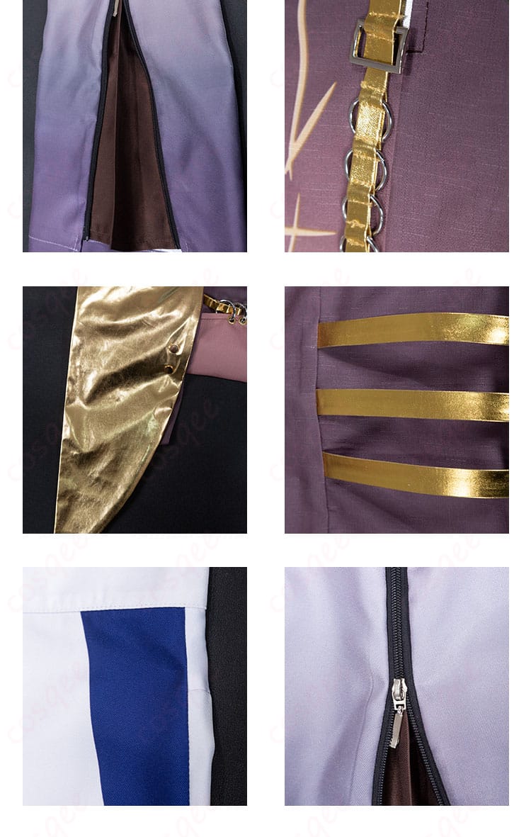 アークナイツ ジー コスプレ衣装の装飾細部