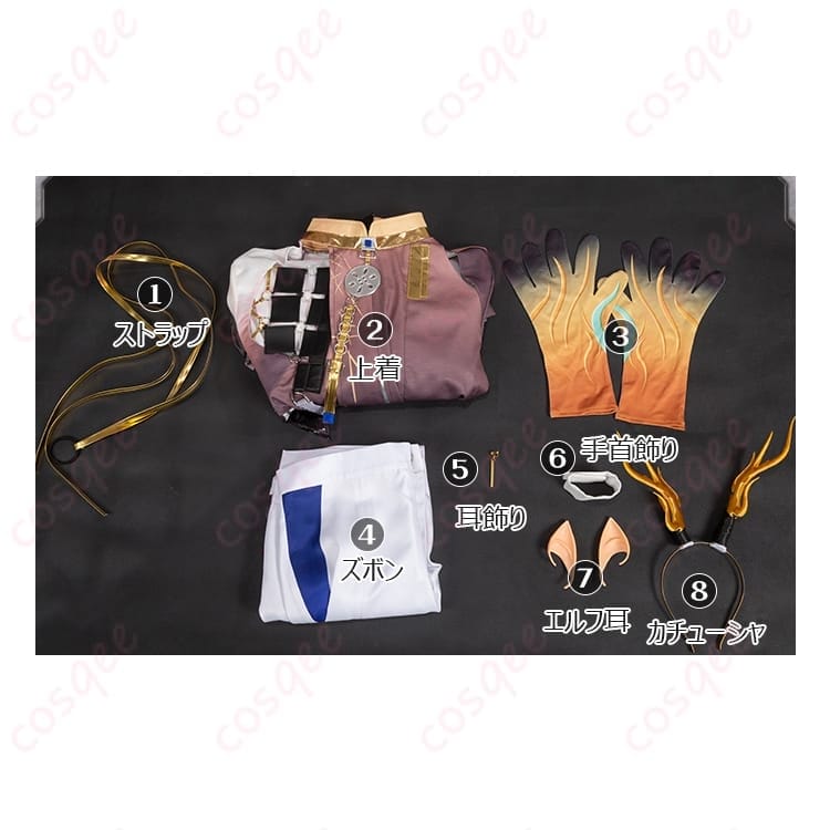 アークナイツのジをクールに再現するコスプレ衣装｜写真映えと着やすさを両立 - 5枚目の画像