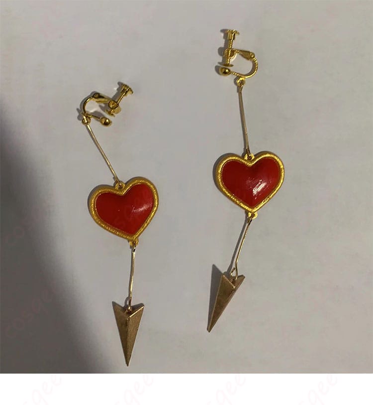 クーリア・ノノア コスプレ衣装の耳飾り装飾