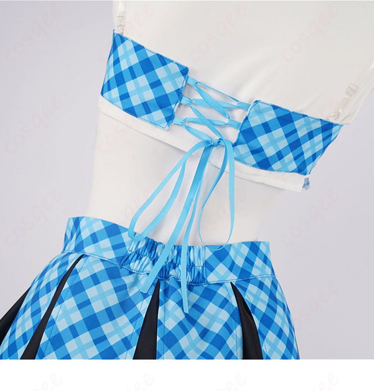 アコスタ池袋 デレスタ衣装の背面装飾詳細