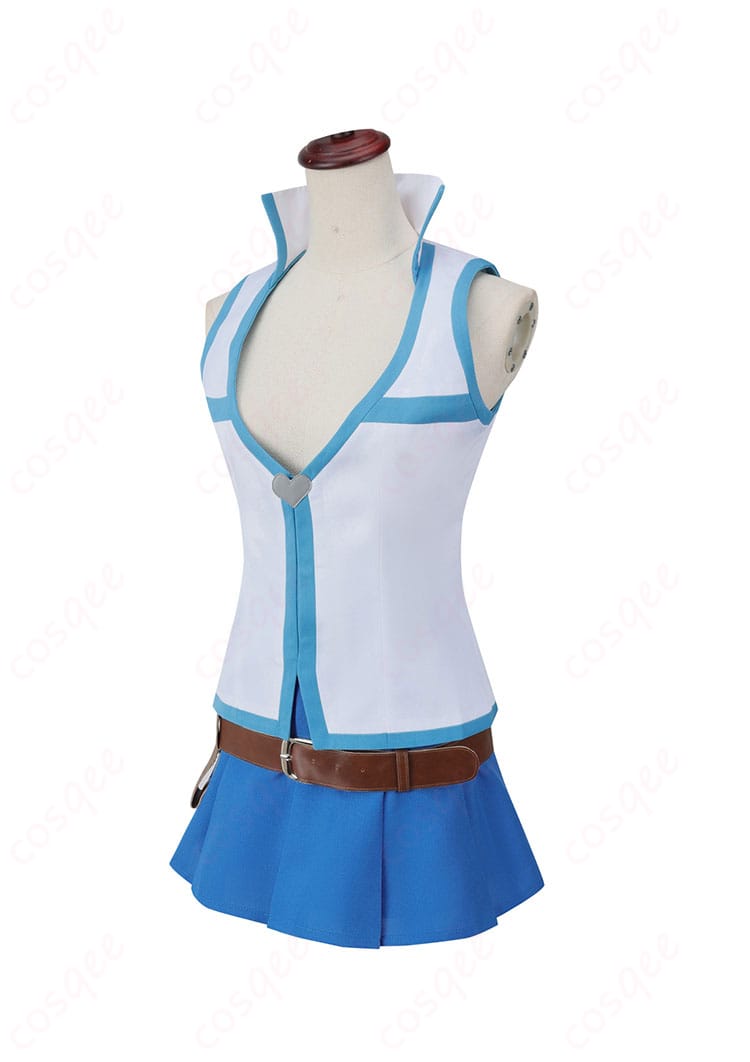 ルーシィ・ハートフィリア コスプレ衣装の側面画像【細部までこだわった仕上がり】