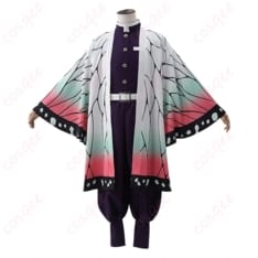 鬼滅の刃 胡蝶しのぶ コスプレ衣装 蝶羽織で上品に映える和モダンセット - 2枚目の画像（サムネイル）