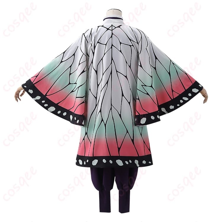 鬼滅の刃 胡蝶しのぶ コスプレ衣装 蝶羽織で上品に映える和モダンセット - 3枚目の画像