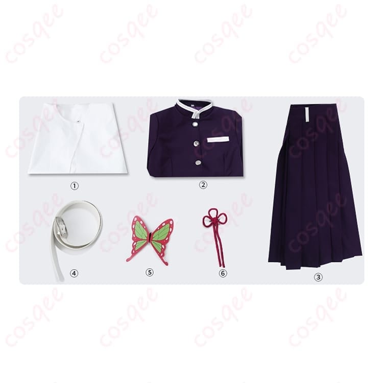 鬼滅の刃 栗花落カナヲの隊服コスプレ｜刺繍が映える清楚スタイルで写真映え - 8枚目の画像