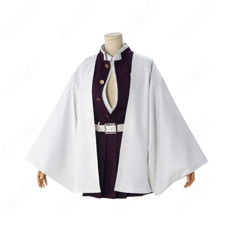 鬼滅の刃 甘露寺蜜璃 コスプレ衣装 完全再現の正面画像