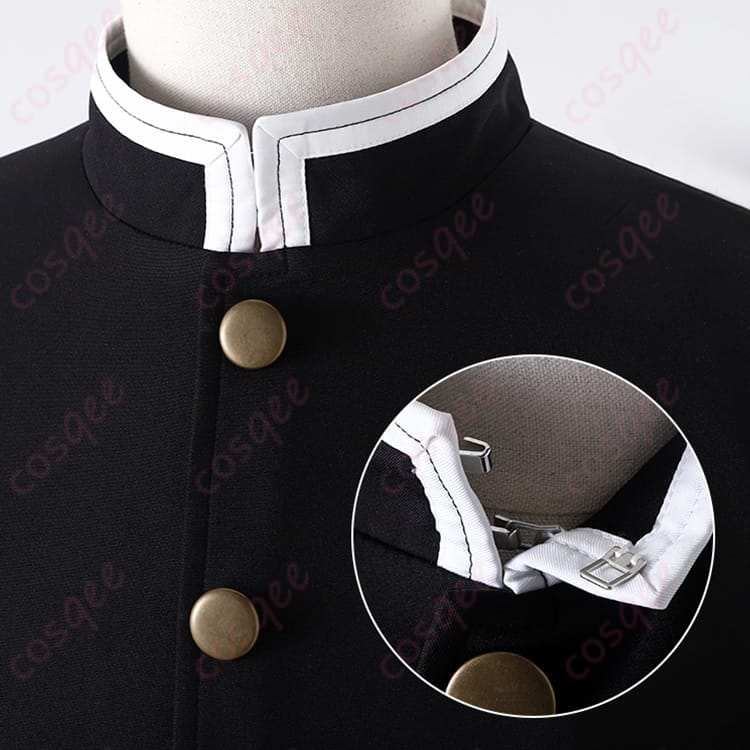 鬼滅の刃 竈門炭治郎の隊服コスプレ 衣装一式｜和柄羽織と刺繍ディテールで存在感 - 5枚目の画像