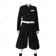 鬼滅の刃 冨岡義勇の隊服コスプレ 羽織付きで静かな強さを纏える一着 - 4枚目の画像（サムネイル）