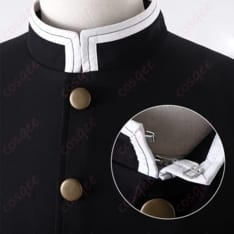 鬼滅の刃 時透無一郎の隊服コスプレ 刺繍が映える端正シルエットで動きやすい - 4枚目の画像（サムネイル）