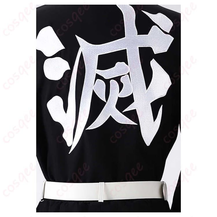 鬼滅の刃 時透無一郎の隊服コスプレ 刺繍が映える端正シルエットで動きやすい - 6枚目の画像
