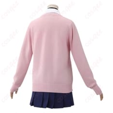 ダンダダン 綾瀬桃 学園制服コスプレ セーター中心の爽やかコーデで写真映え - 3枚目の画像（サムネイル）