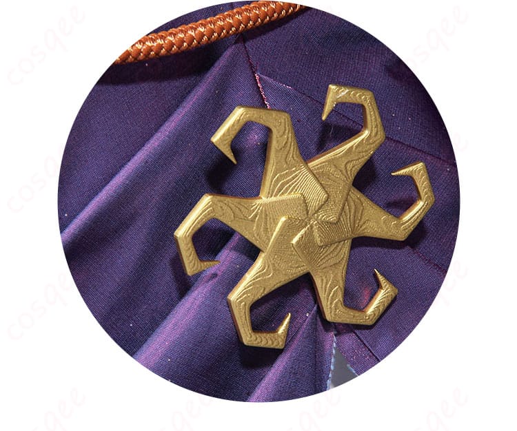 腰部装飾の詳細、祭司コスプレ衣装のアクセサリー