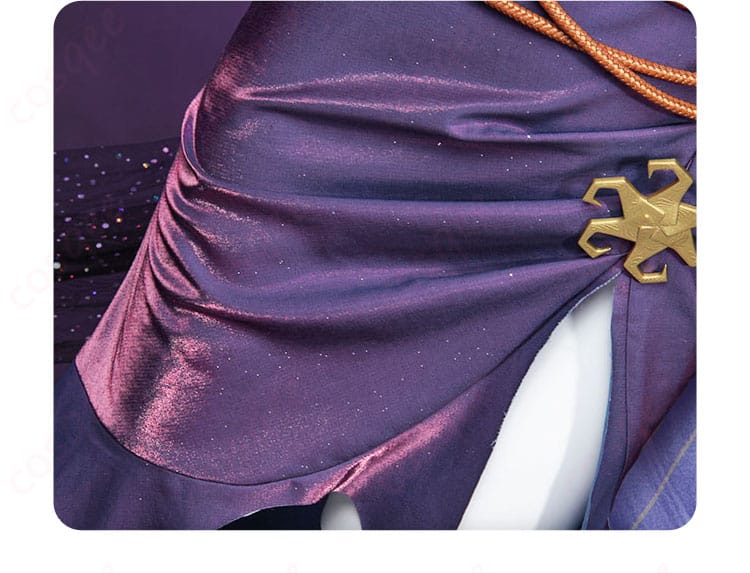 スカート装飾の詳細、祭司のコスプレ衣装の特徴的なデザイン