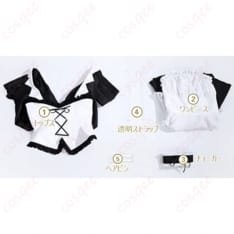 会長はメイド様 鮎沢美咲の清楚メイド服 コスプレ衣装｜写真映えして動きやすい一着 - 6枚目の画像（サムネイル）