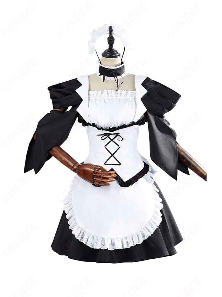 会長はメイド様! 鮎沢美咲のメイド服コスプレ衣装正面