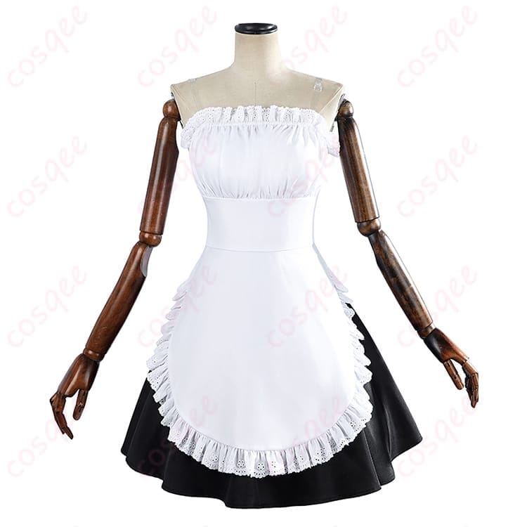 会長はメイド様 鮎沢美咲の清楚メイド服 コスプレ衣装｜写真映えして動きやすい一着 - 3枚目の画像