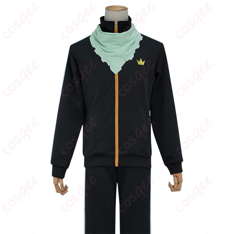 ノラガミ 夜トの刺繍入りジャージ コスプレ衣装｜軽やかで動きやすく写真映え - 2枚目の画像