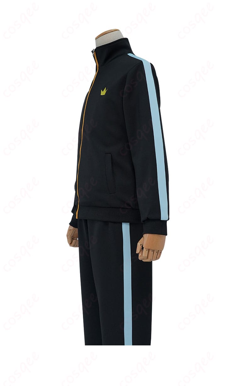 ノラガミ 夜ト コスプレ衣装 左側の装飾の細部。キャラクターの特徴を反映したディテール。