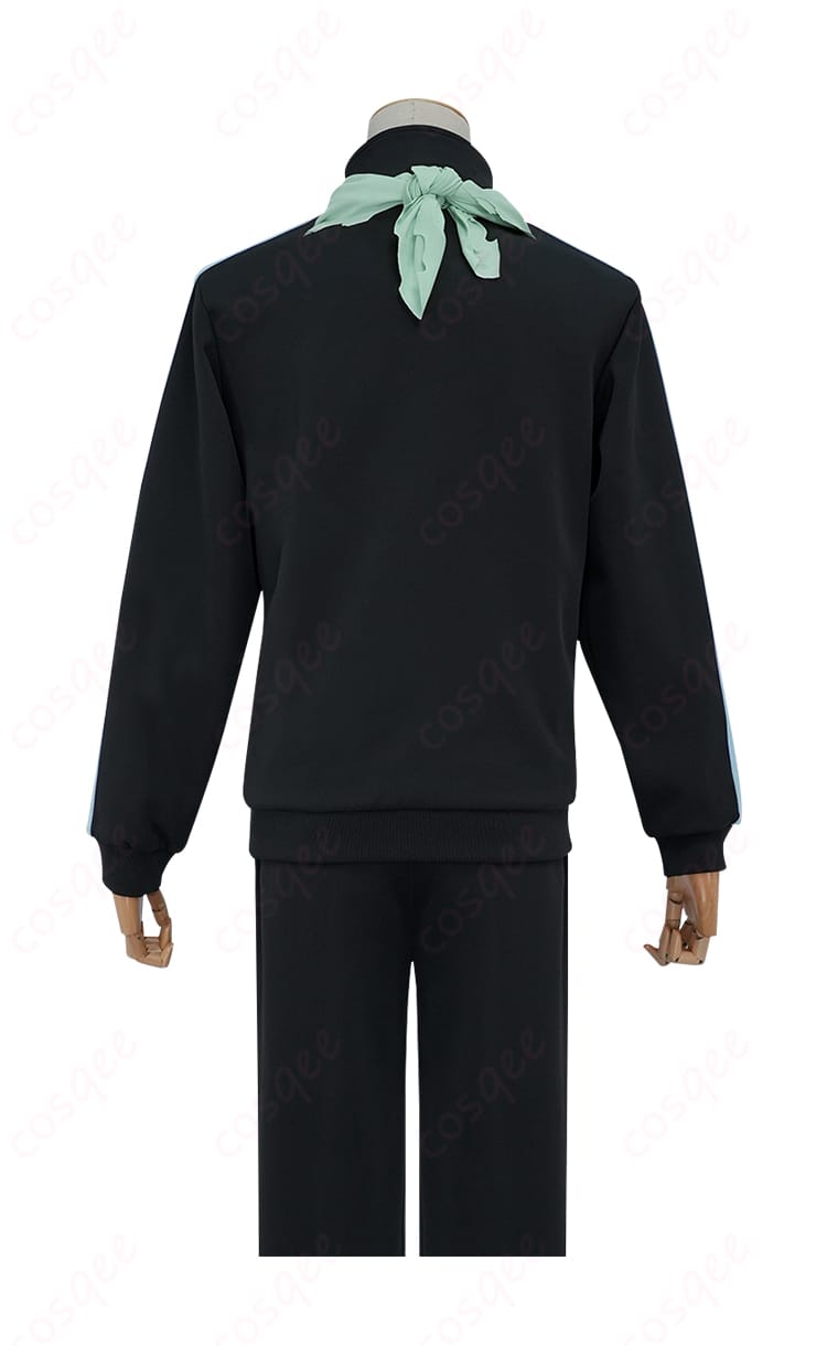 ノラガミ 夜ト コスプレ衣装 背面画像。背中部分のデザインと刺繍が美しく再現されています。