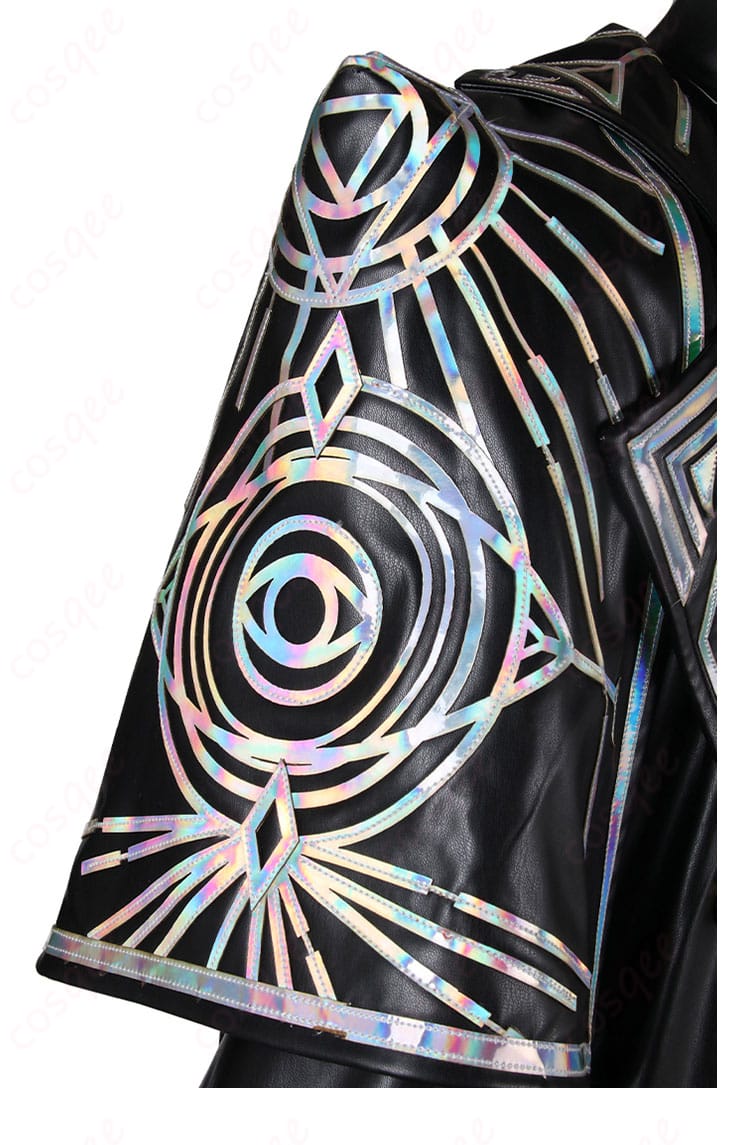 ノートン・キャンベル コスプレ衣装の肩装飾細部、細やかな肩のデザイン