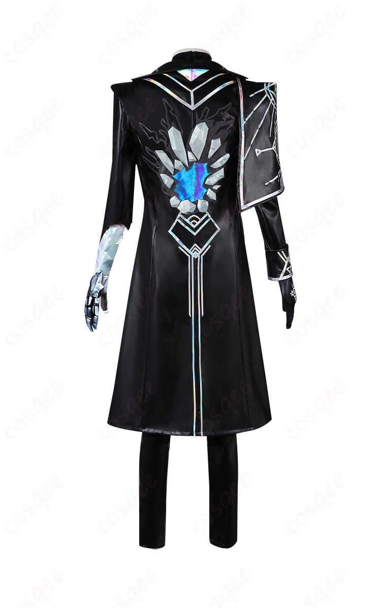 ノートン・キャンベル コスプレ衣装の背面画像、背面デザインの細部