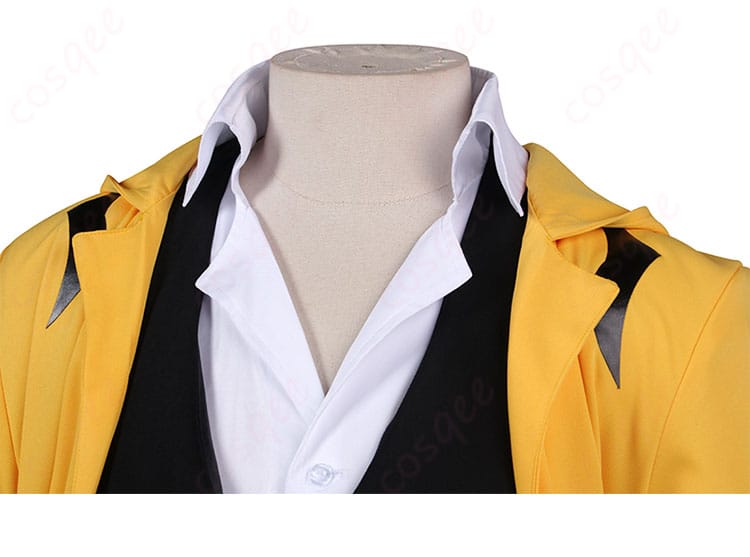 服の襟元の詳細 - ユウキ=テルミ コスプレ衣装 襟装飾ディテール