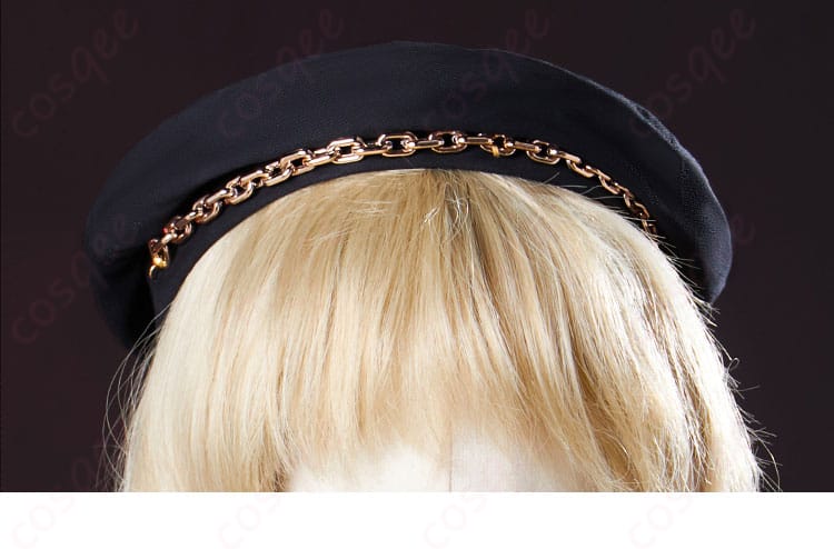 帽子の装飾、キャラクターの個性がよく表れたアクセサリー。