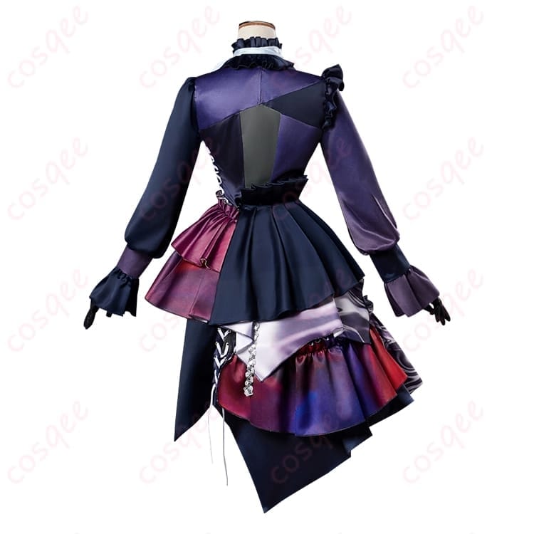 プロセカ 朝比奈まふゆ turning purpleの上品ドレスで写真映えを狙えるコスプレ衣装 - 2枚目の画像