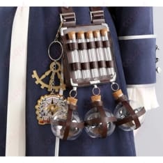 FGO オベロン 9周年礼装のコスプレ衣装 荘厳シルエットで写真映えしやすい多点セット - 4枚目の画像（サムネイル）