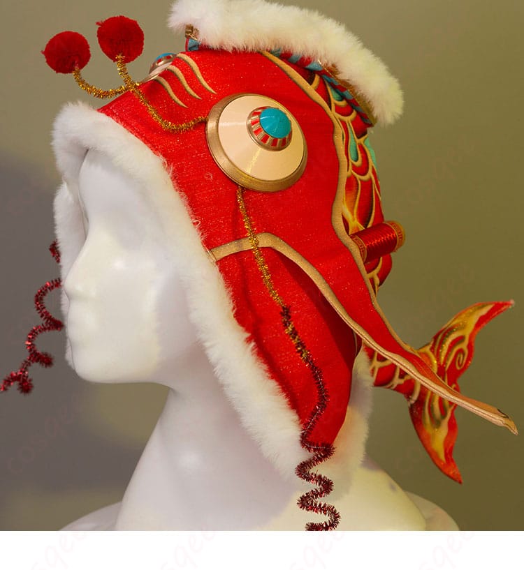 帽子装飾ディテール - 曲芸師の帽子の特徴的な装飾ディテール