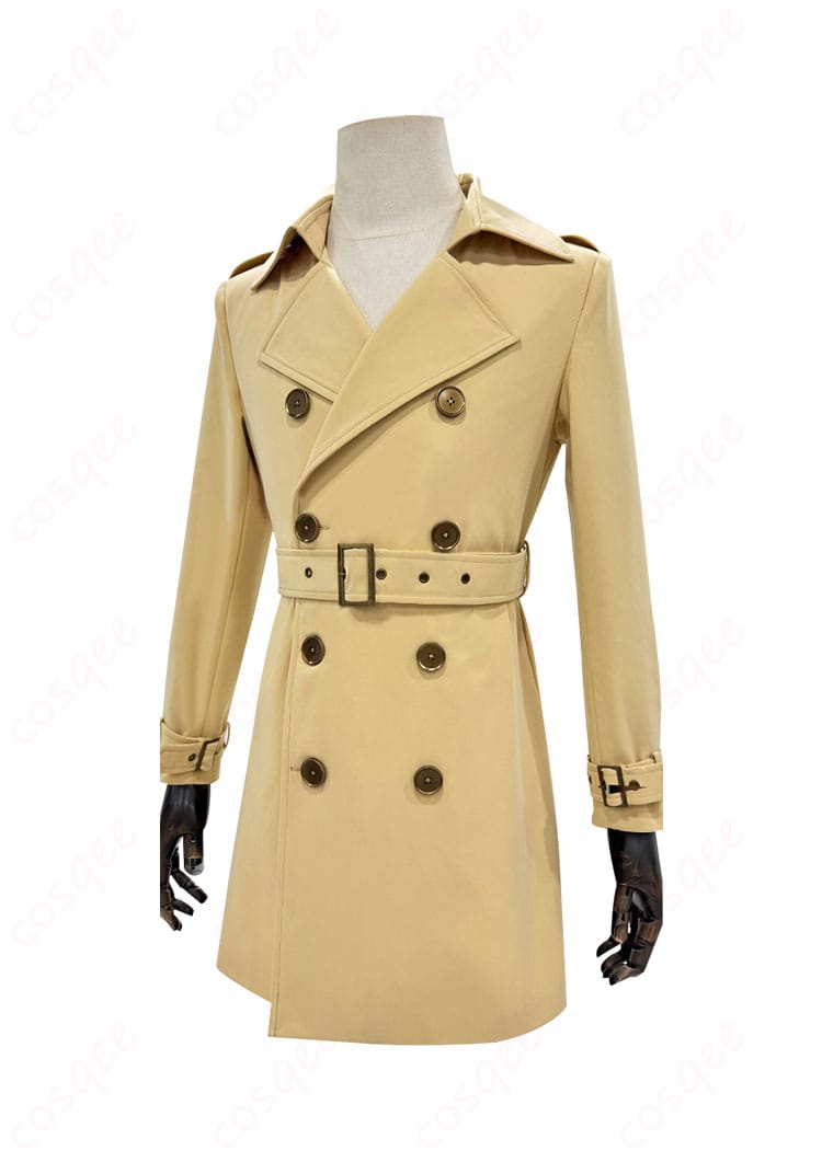 明智吾郎 コスプレ衣装 左側画像 - 高品質 トレンチコート(冬服)