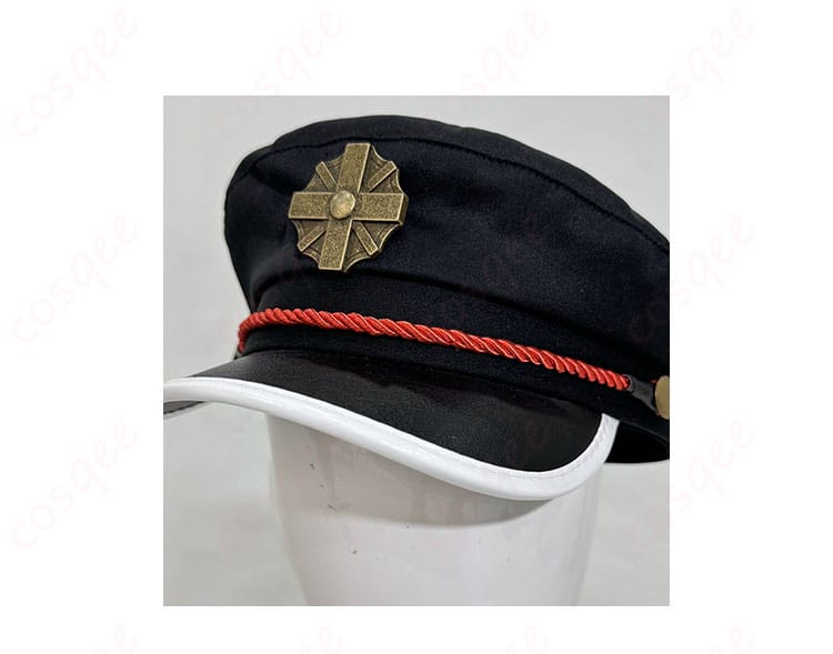 外套の背面部分の装飾詳細、魅力的なデザイン。