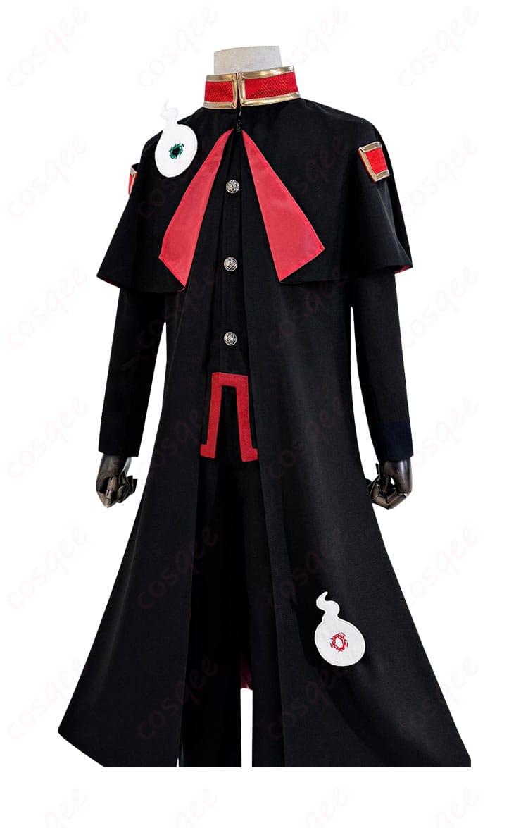 花子くんコスプレ衣装の左側の詳細画像。