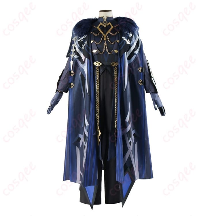 原神 カピターノ コスプレ衣装 重厚な軍装シルエットで存在感を放つ一着 - 1枚目の画像