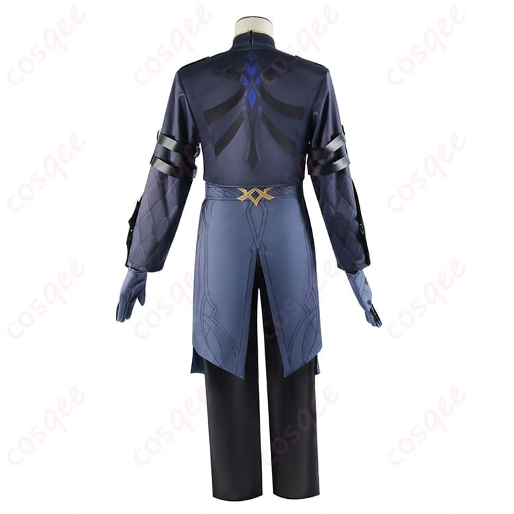 原神 カピターノ コスプレ衣装 重厚な軍装シルエットで存在感を放つ一着 - 5枚目の画像